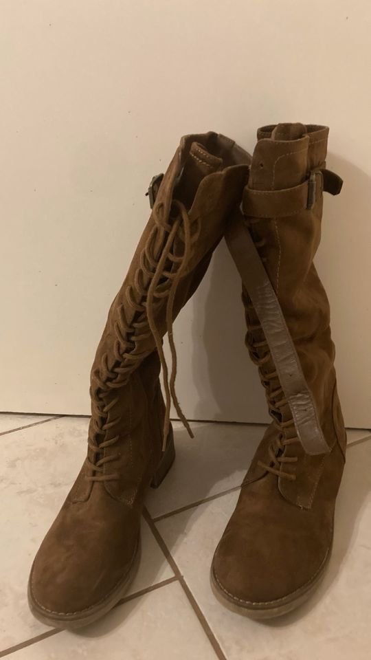 Damen Wildleder Stiefel