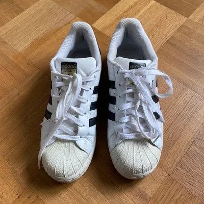 Adidas Superstar Sneaker weiß, Größe 38 2/3