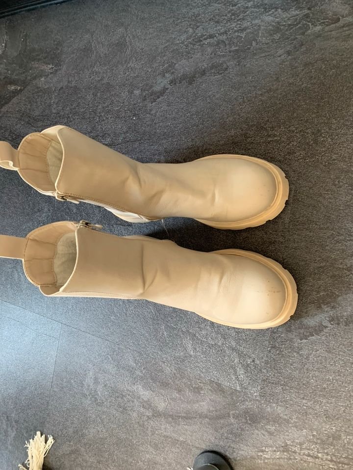 Warme Stiefeln - Beige 39