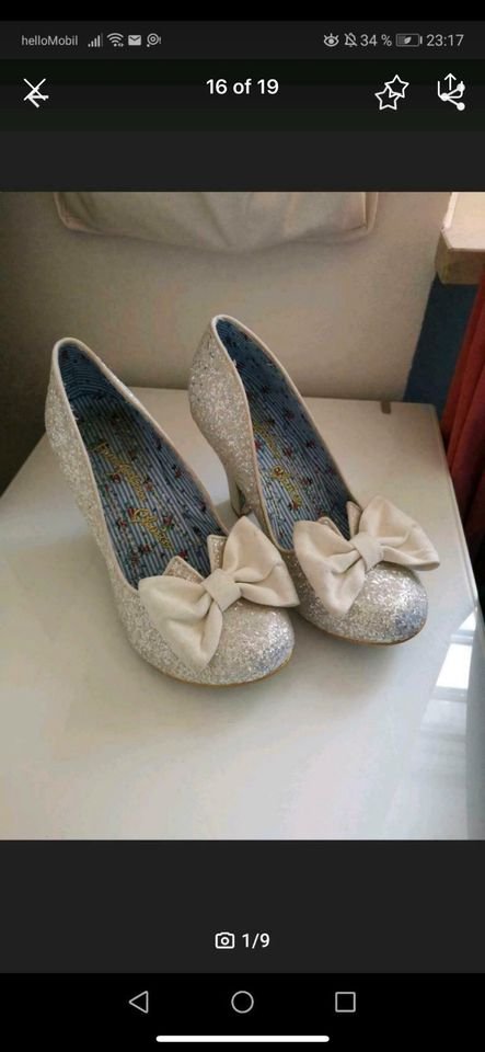Irregular Choice Pumps Brautschuhe Glitzer