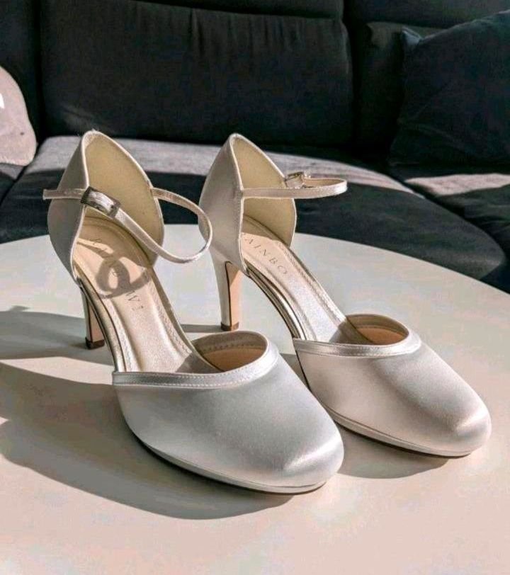 Brautschuh Joni - Rainbow Club ivory - B-Ware