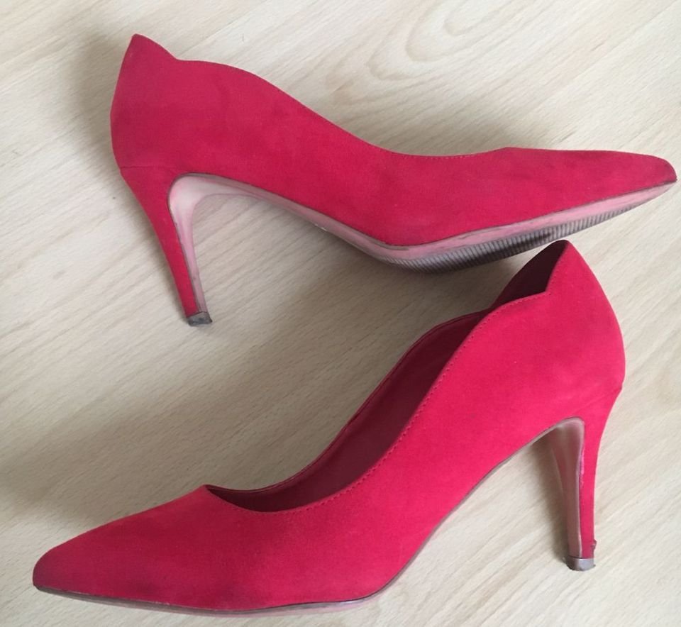 Einzigartige pinkfarbene Pumps Größe 39