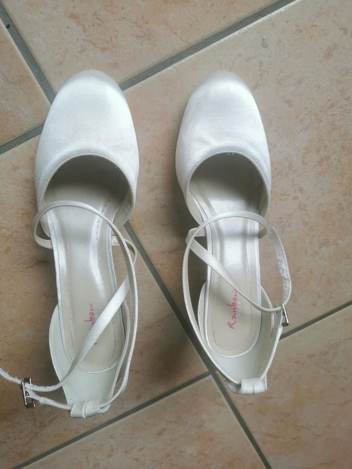 Brautschuhe von Rainbow Gr. 5.5