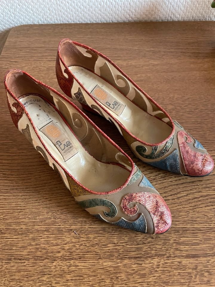 Verkaufe Pumps mit Keilabsatz