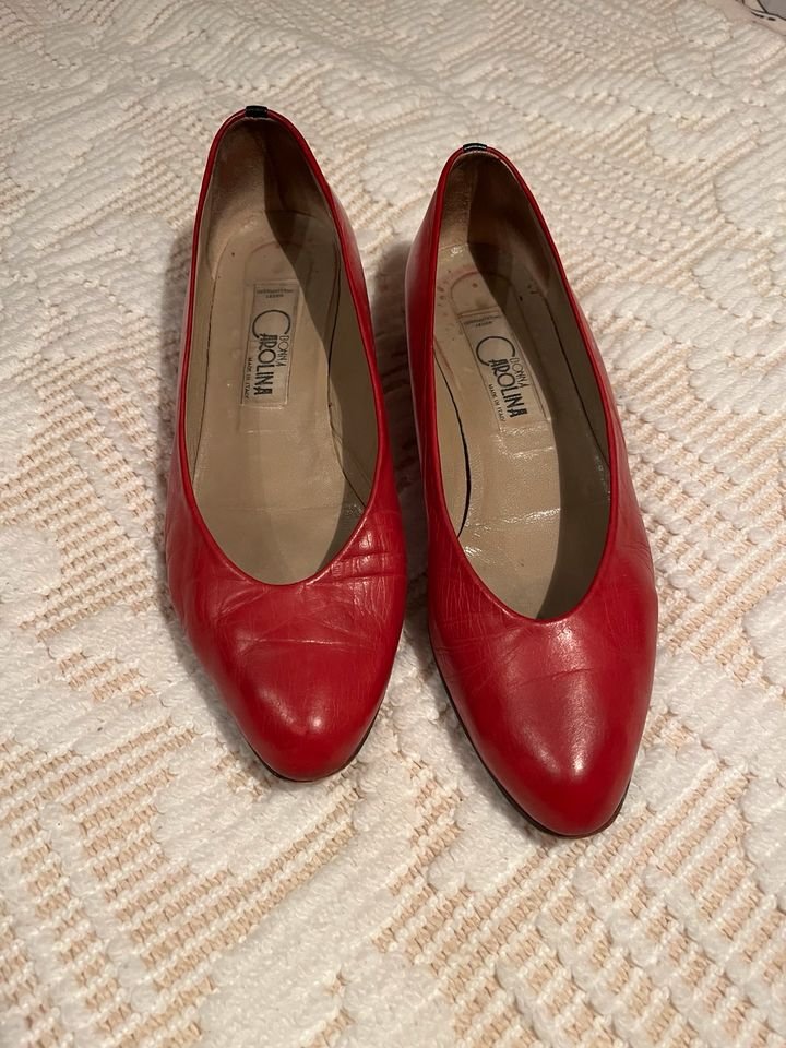 Donna Carolina Pumps rot Größe 40