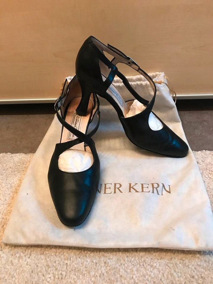 Schwarze Tanzschuhe Größe 4,5 (38)