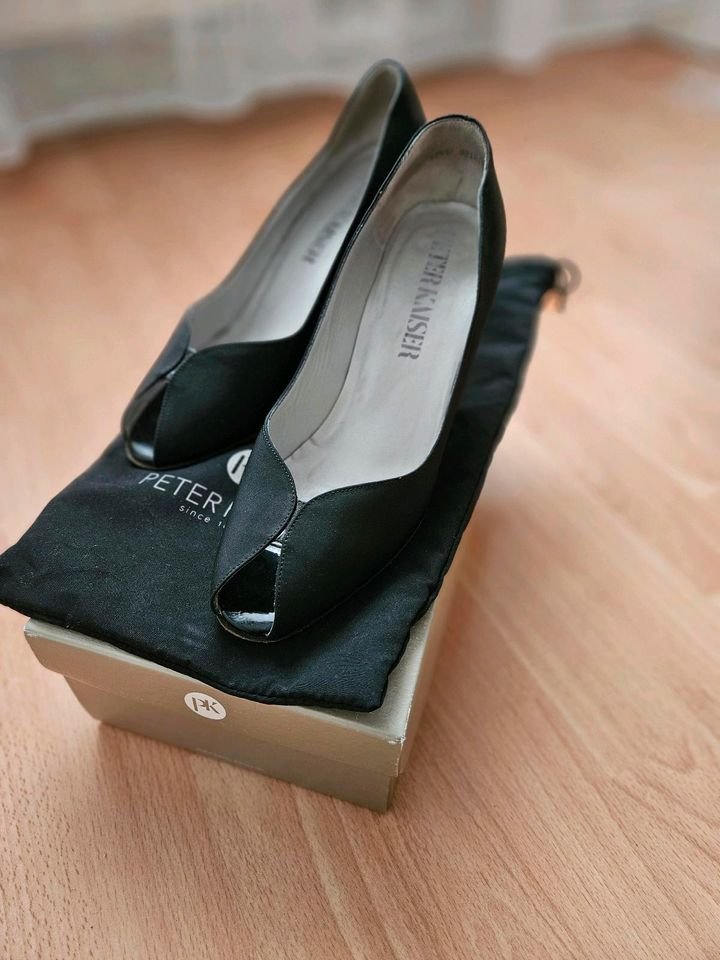 Peter Kaiser Topas Block Leder Pumps