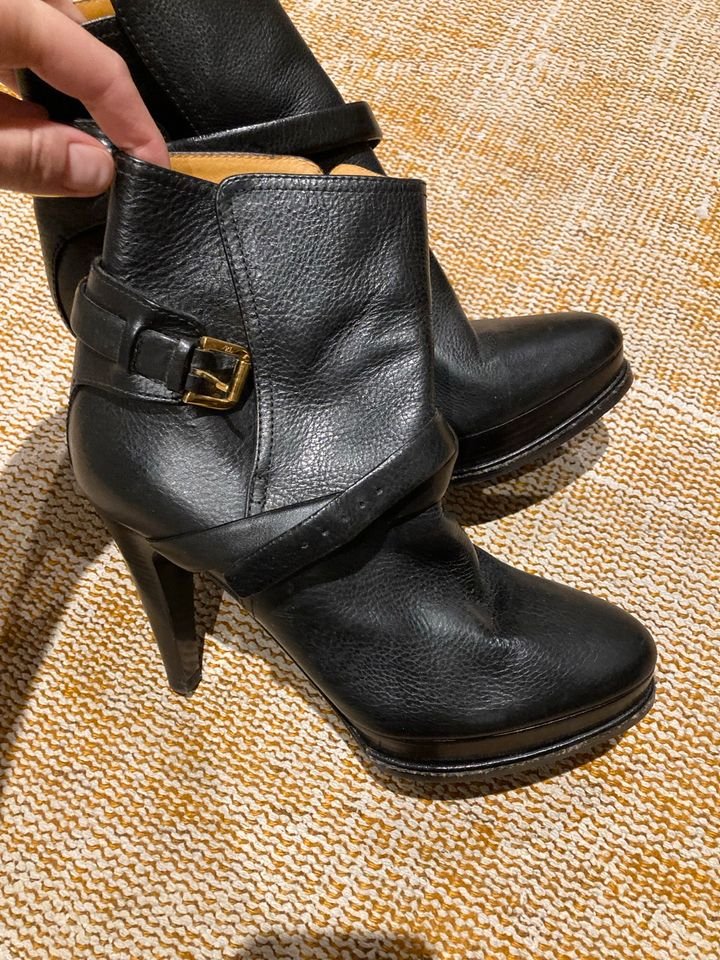 Stiefletten, Pumps, Ralph Lauren, getragen, 7,5 B, Damen