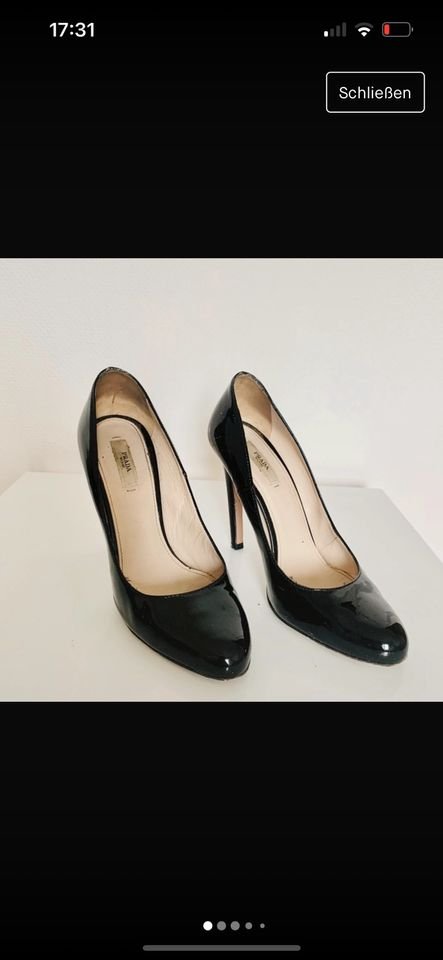 Prada Highheels Lackpumps, 38