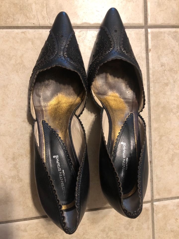 Konstantin Starke schwarze Damenpumps