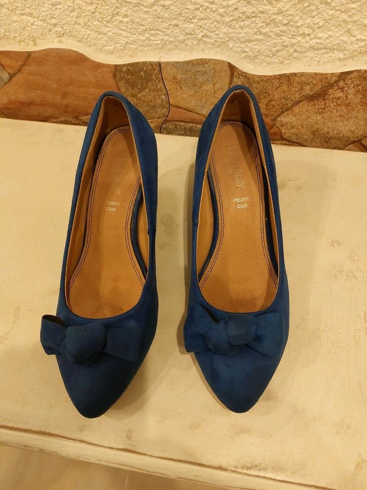 Pumps Blau
