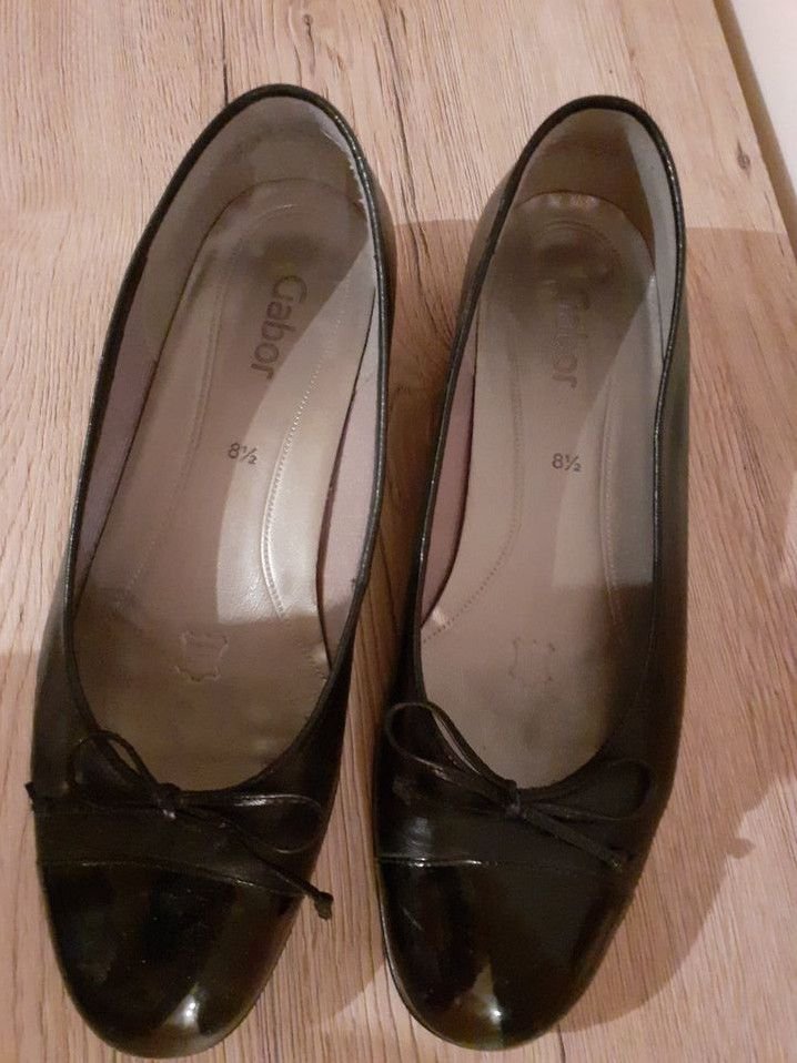 Schwarze elegante Schuhe 8 1/2