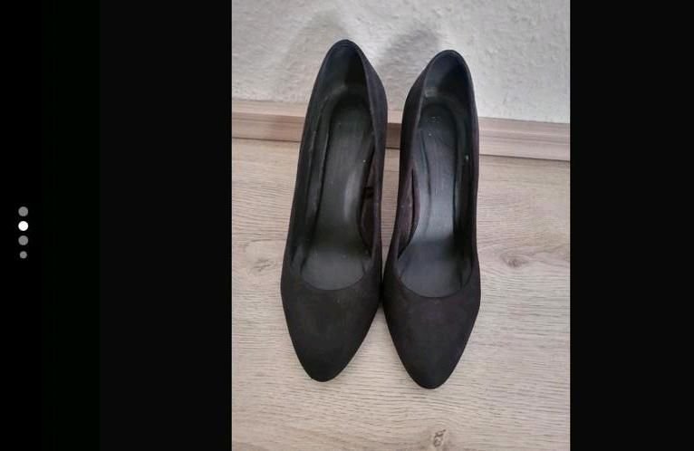 Pumps Wildleder Optik