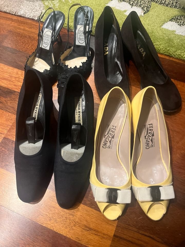 Prada ferragamo Schuhe in Gr. 38,5