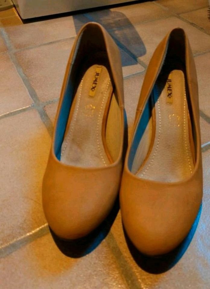 Jumex Pumps 40 ocker beige
