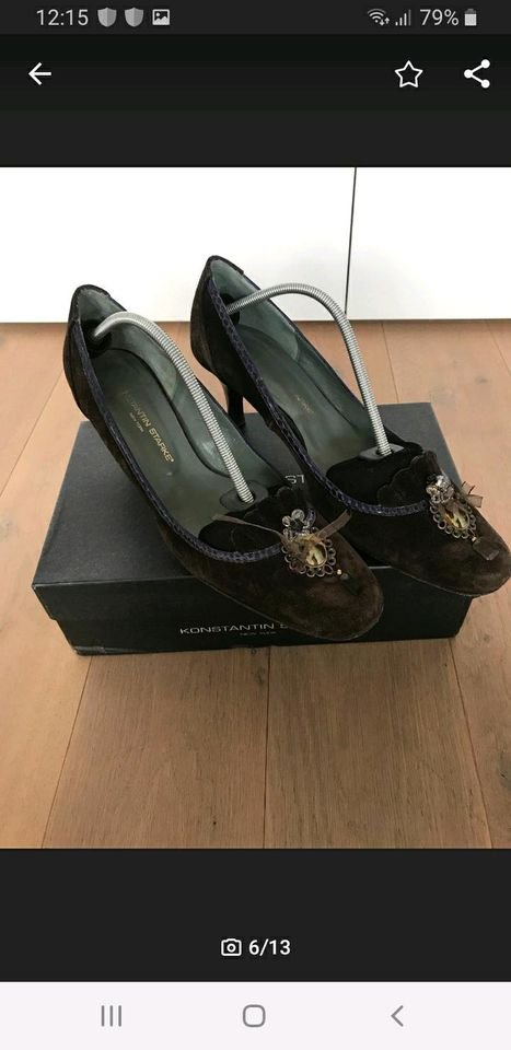 Konstantin Starke Pumps kostbarer Zierrat