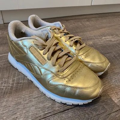 Reebok Sneaker in Gold - Gebrauchsspuren s. Bilder