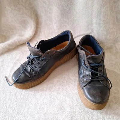 Halbschuhe/Sneaker in Dunkelblau