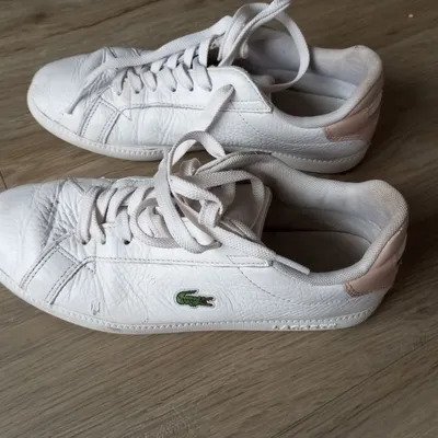 Sneaker, Turnschuhe, Lacoste, weiß, Gr. 38