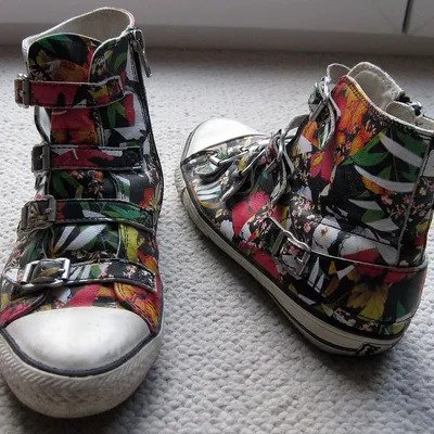 Verkaufe gern getragene Leder High Sneaker von Ash in Größe 38