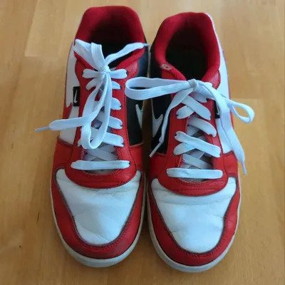 Sneaker Nike Rot Vintage Original-Karton vorhanden