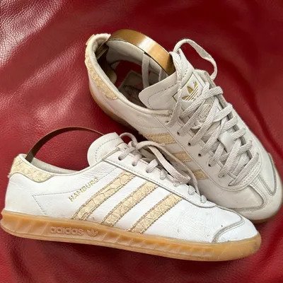 Adidas Hamburg Sneaker Gr. 38 weiß