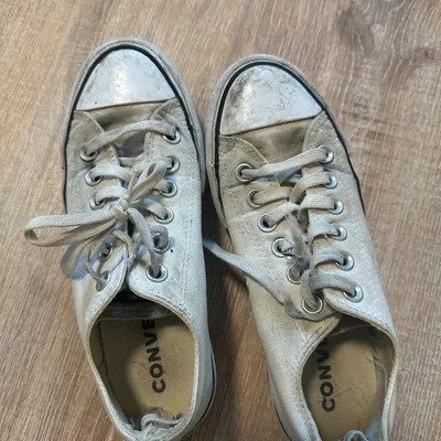 Getragene Converse Schuhe, Sneaker, Damenschuhe