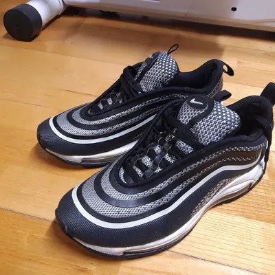 Nike Air Max Schuhe/Sneakers Schwarz-weiß Gr.37-38 gebraucht