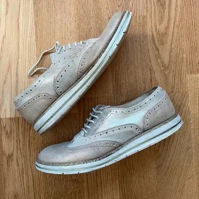 Leder Schuhe Sneaker Cox Getragene Schuhe von Cox abzugeben