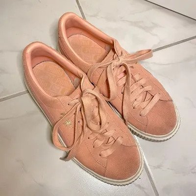 Puma Sneaker rosa 38 Selten getragen