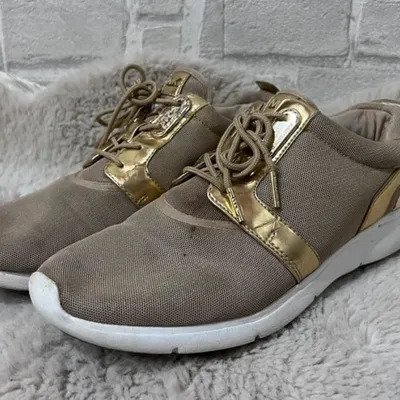 Beige Goldene Michael Kors Sneaker Gr.41 Versand oder Abholung möglich