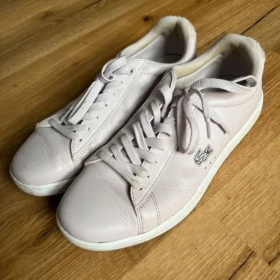 Rosa farbende Lacoste Sneaker