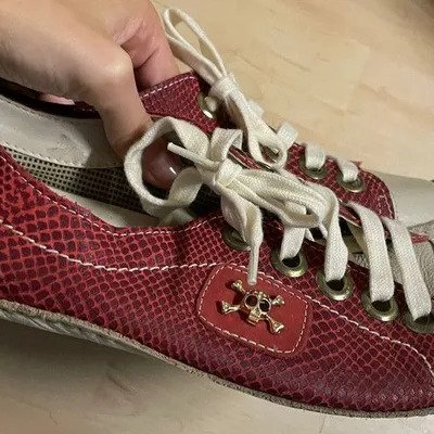 Rote Sneaker Gr.38 Marke: H-Flex