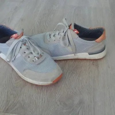 Damen Schuhe Ara Sneakers Gr. 41 grau bequem top