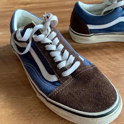 Vans Old School Sneaker - Braun Blau