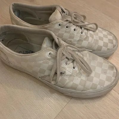 Weiße Vans Sneaker