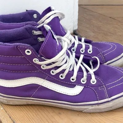 Knöchelhohe VANS Sneaker, lila, violett, Gr. 38