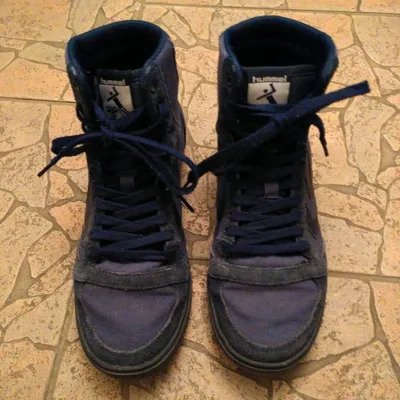 Blaue Hummel Sneaker, Größe 39