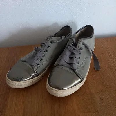 LANVIN Sneaker Gr. 39 grau, Damen