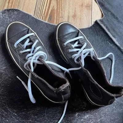 Leder Converse Sneaker, Gr.37