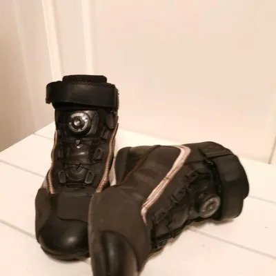 FLM Motorrad Schuhe Gr 38 Stiefeletten Sneaker schwarz